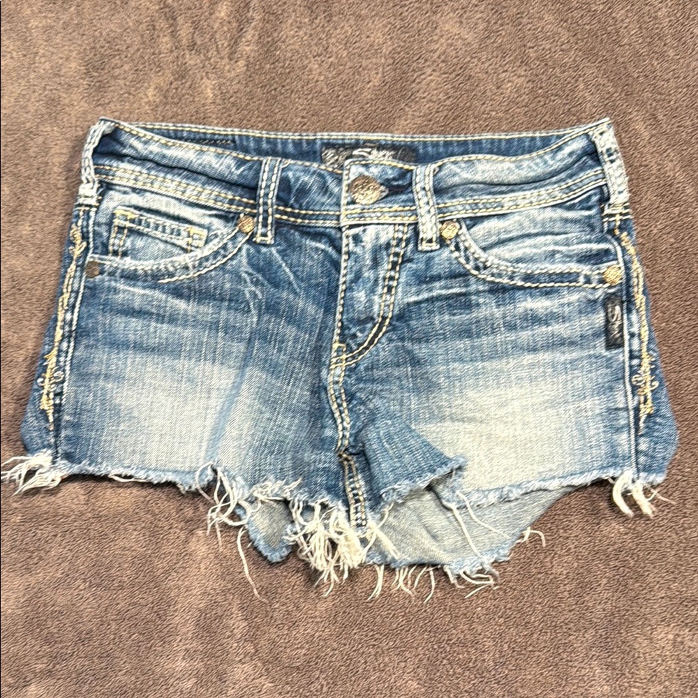 Silver Jeans Co distressed Denim Women's Shorts